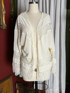 Light lace kimono cardigan